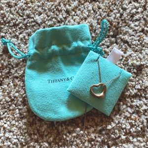 Tiffany & Co heart shaped necklace!
